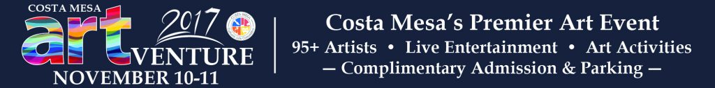 Gallery 1 - FREE Costa Mesa Art Event: ARTventure 2017! 95+ Local Artists, Live Entertainment,and more!