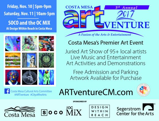 Gallery 2 - FREE Costa Mesa Art Event: ARTventure 2017! 95+ Local Artists, Live Entertainment,and more!