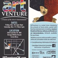 Gallery 3 - FREE Costa Mesa Art Event: ARTventure 2017! 95+ Local Artists, Live Entertainment,and more!