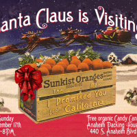 Santa Visits Anaheim Packing House