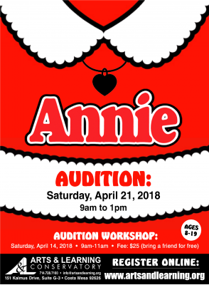 Annie Open Audition