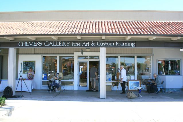 Gallery 4 - Artist Demos with 15 Local Artists, plus Oldies Music by Then Again Band!