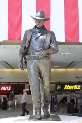 The John Wayne Statue