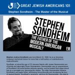 Gallery 1 - Great Jewish Americans 101 - Stephen Sondheim: Master of the Musical