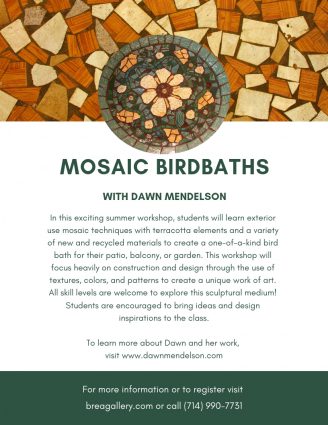Gallery 1 - Mosaic Birdbaths