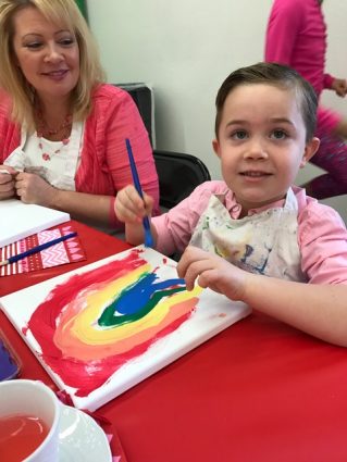Gallery 1 - Mothers Day Paint & Sip Tea Party