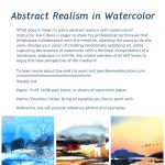 Gallery 2 - Abstract Realism in Watercolor