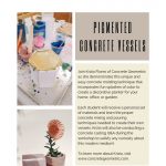 Gallery 2 - Pigmented Concrete Vessels
