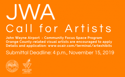 John Wayne Airport Call for Artists