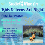 December Kids & Teens Art Night