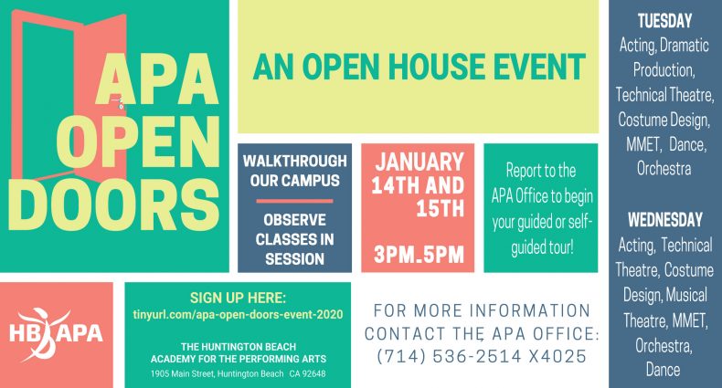 Gallery 1 - APA OPEN DOORS: A 2020 APA Open House Event