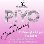 PiYo with Jamie via Zoom!