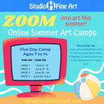 Kids & Teens Online Art Summer Camp