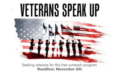 Storytellers Wanted - OC Veterans