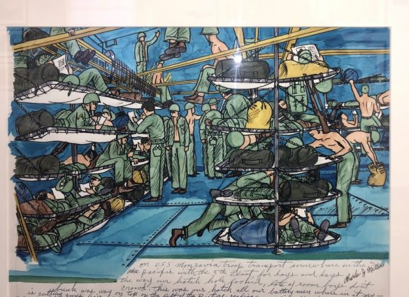 Gallery 1 - WWII Paintings of the South Pacific by Private Charles J. Miller