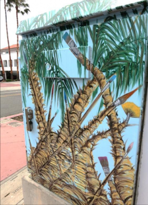 Palm Trees and Paint Brushes