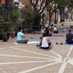 Free Outdoor Yoga in DTSA