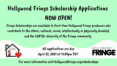 Hollywood Fringe Scholarship