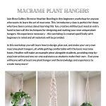 Gallery 1 - Macrame Plant Hangers Workshop