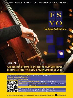 Auditions - Four Seasons Youth Orchestra