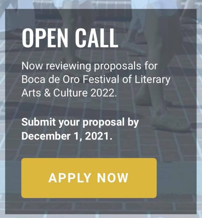 Gallery 1 - Open Call:  Boca de Oro 2022