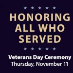 Irvine:  Veterans Day Ceremony