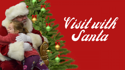 Pretend City:  Visit with Santa