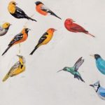 Fullerton Arboretum:  Birds in Art