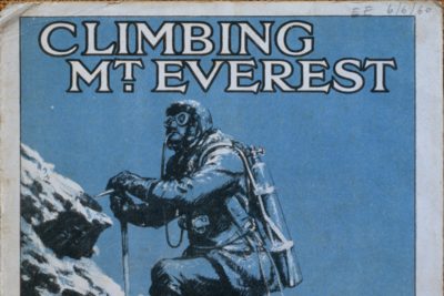 Bowers Lecture:  Everest with Alasdair McLeod