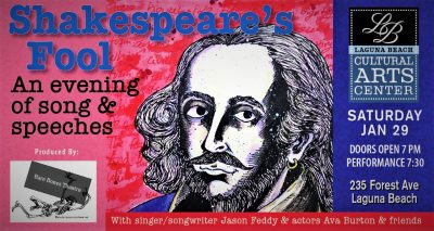 Shakespeare's Fool - An Evening of Song & Spee...