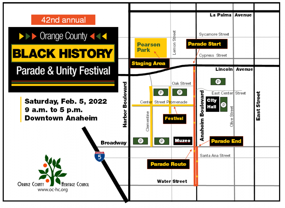 Gallery 1 - Anaheim:  OC Black History Parade & Unity Festival