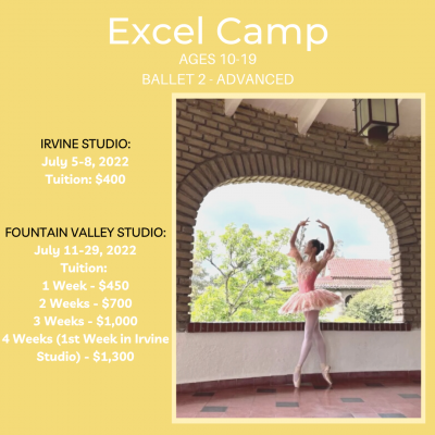 Southland Ballet:  Summer Excel Camp