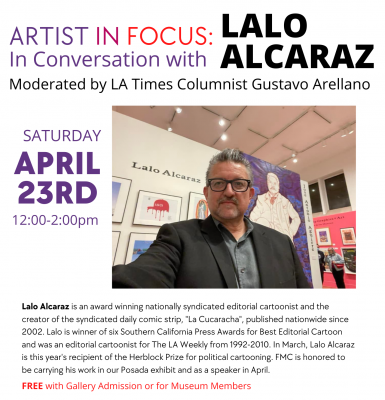 Fullerton Museum Center presents Lalo Alcaraz