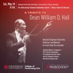 46th Annual Sholund Scholarship Concert: A Tribute to William D. Hall
