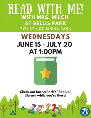 Buena Park:  Outdoor Readings for Families