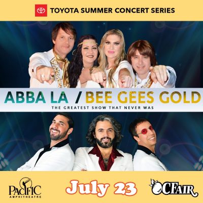 OC Fair Concert:   Music of ABBA + The BeeGees