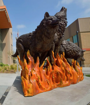 Firewolves Spirit Monument