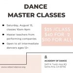 Gallery 1 - Master Classes with Re:borN Arts Dance Festival