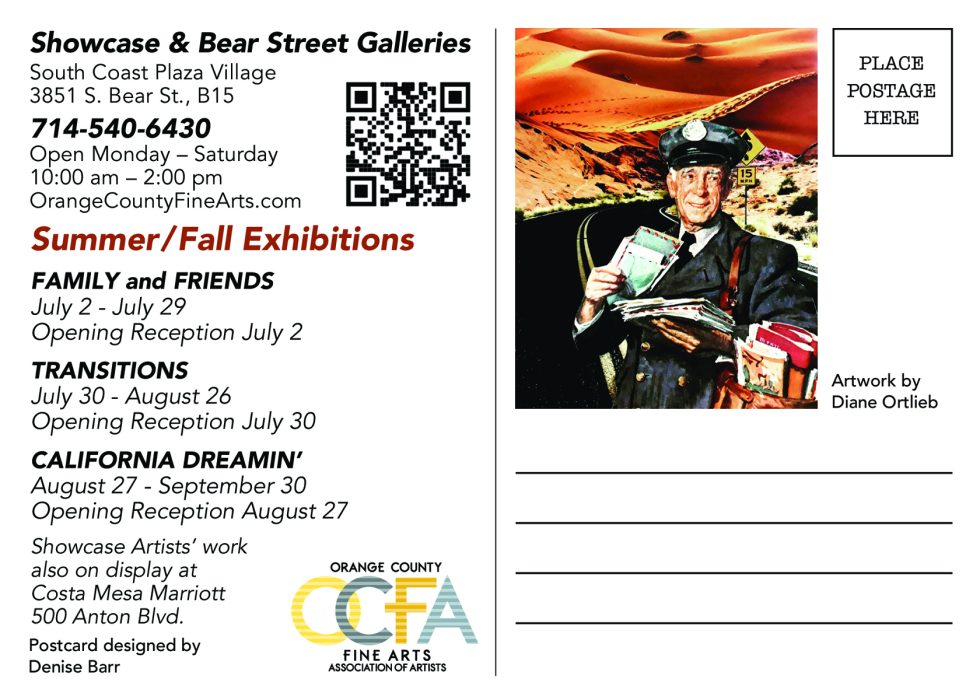 Gallery 1 - California Dreamin' at OC Fine Arts Showcase Gallery