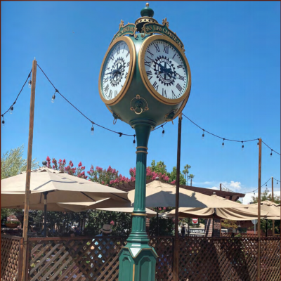 The Clock in the Depot District