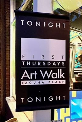 First Thursdays Art Walk in Laguna Beach