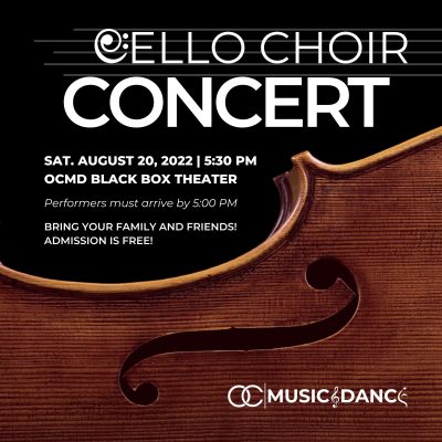 Cello Choir Performs at OC Music & Dance