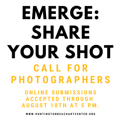 Photography Call For Art - Deadline Extended to August 10 @5pm