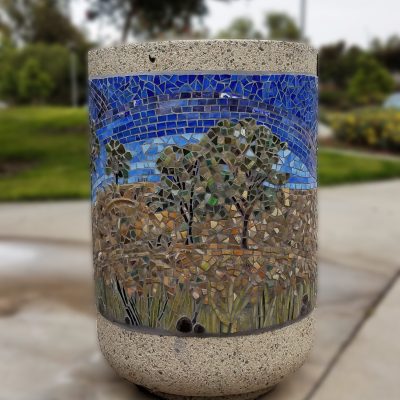 Irvine Fine Arts Center Beautification Project Planters and Receptacles