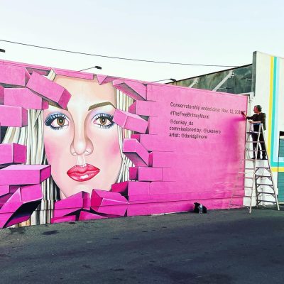 The Free Britney Mural