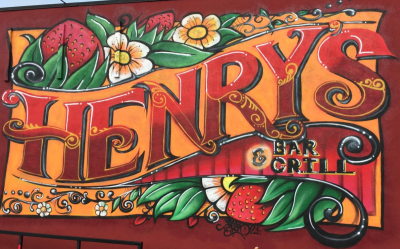 Henry's Bar and Grill Mural