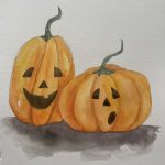Family Art Class:  Painting Pumpkins