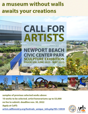 Artist Call - Newport Beach Civic Center Sculpture Exhibition
