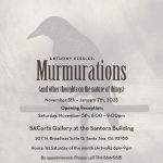 On Exhibit at SAC Santora:  Murmurations