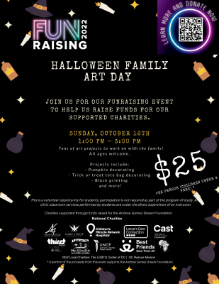 Scary Funraising at Paul Mitchell The School’s “Halloween Family Art Day”
